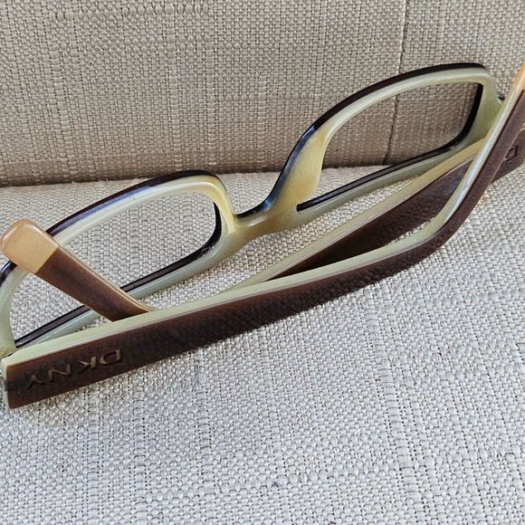 DKNY Women Glasses Brown Tone Frame 52[]17 135 Glasses Frame - Picture 6 of 12